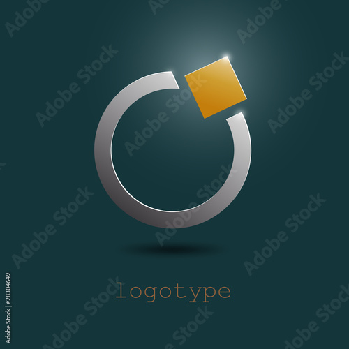 Logo Leader in the circle ( vector )