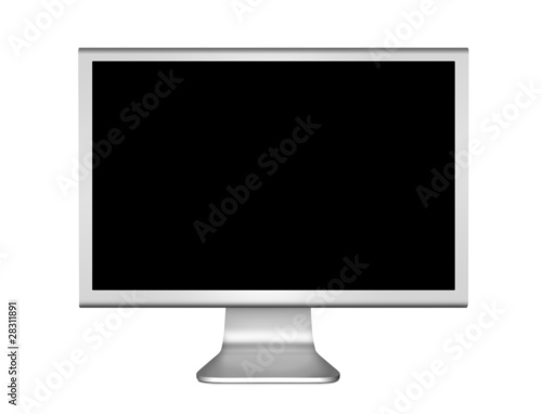 Monitor on white background - XL