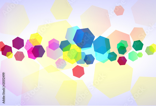 Hexagons wallpaper