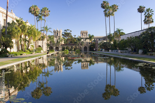 Balboa Park, palms trees, San Diego, USA