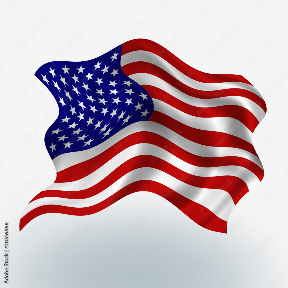 Fototapeta premium Flag USA