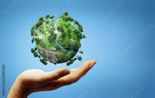 Fototapeta Naklejka Na Ścianę i Meble -  green earth