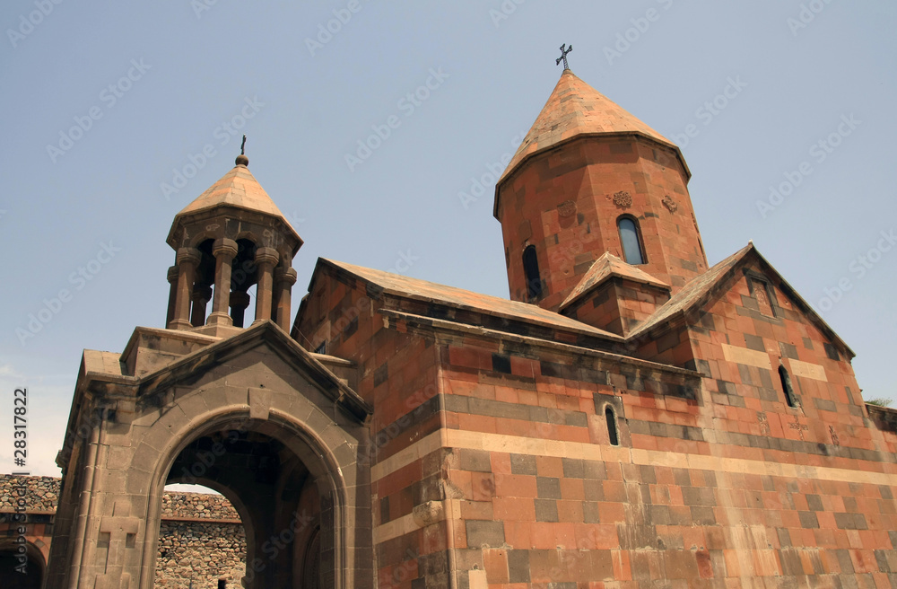 The Khor Virap Monastery in Armenia.