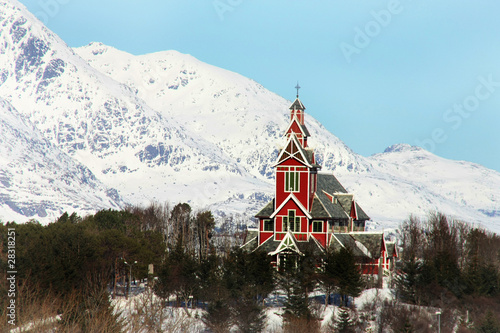 The church of Busknes photo