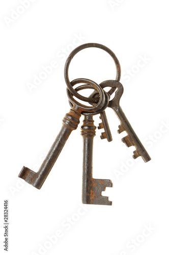 bunch of vintage keys © NorGal