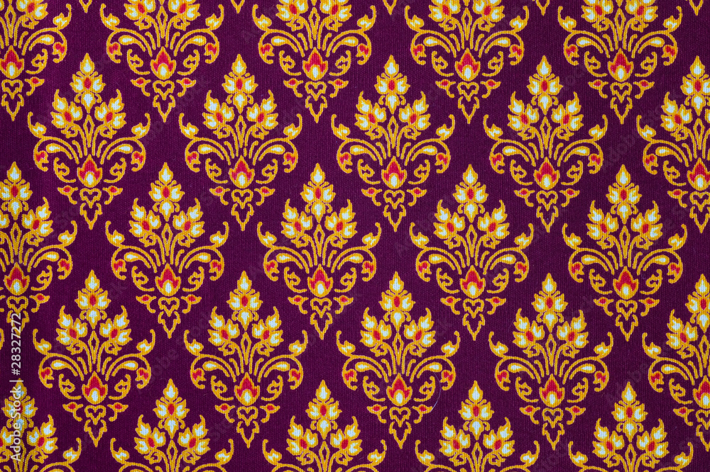 Pattern of Thailand native cloths Pattern of Thailand native cloths