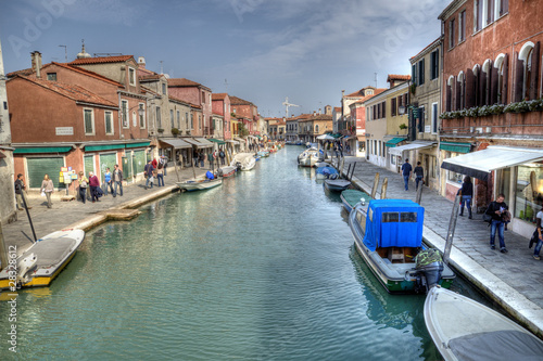 Murano Island Near Venice, Italy.
