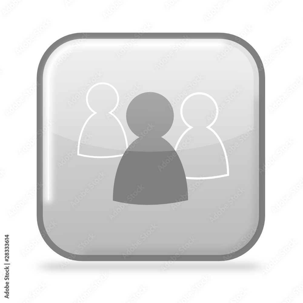 Button Community grau Button Community grau