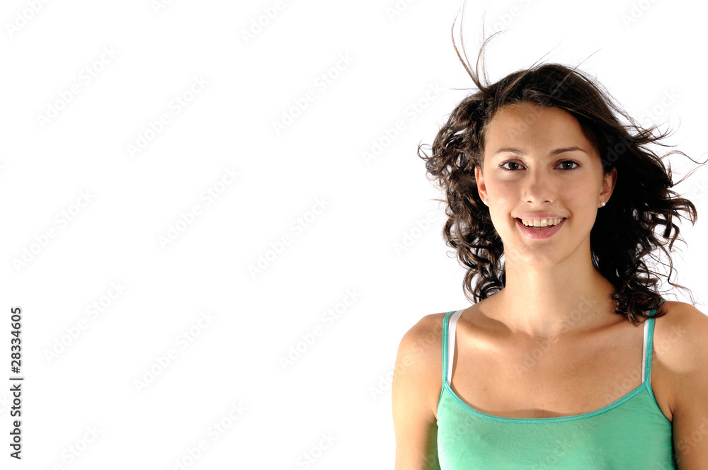 Smiling teen Smiling teen