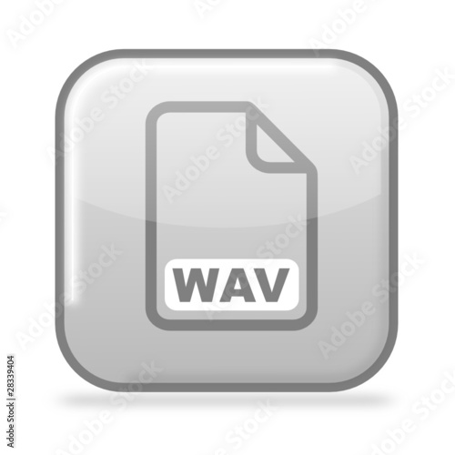 Button Wav grau