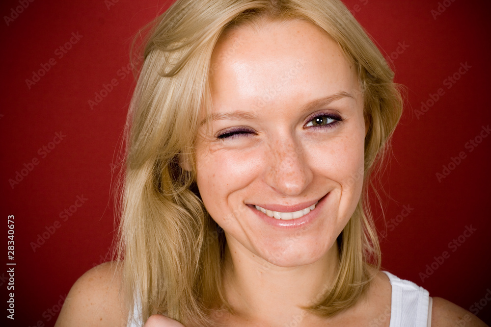 pretty blonde woman pretty blonde woman