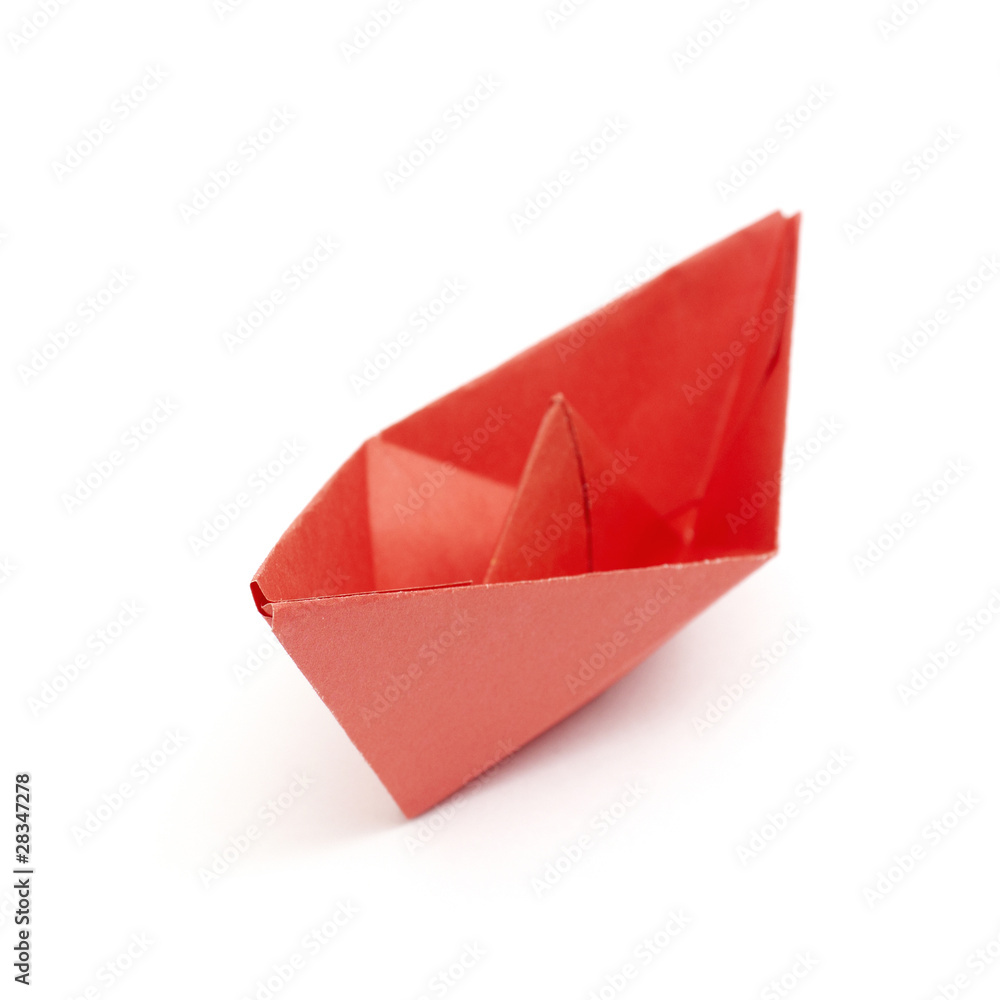 Naklejka premium paper boat