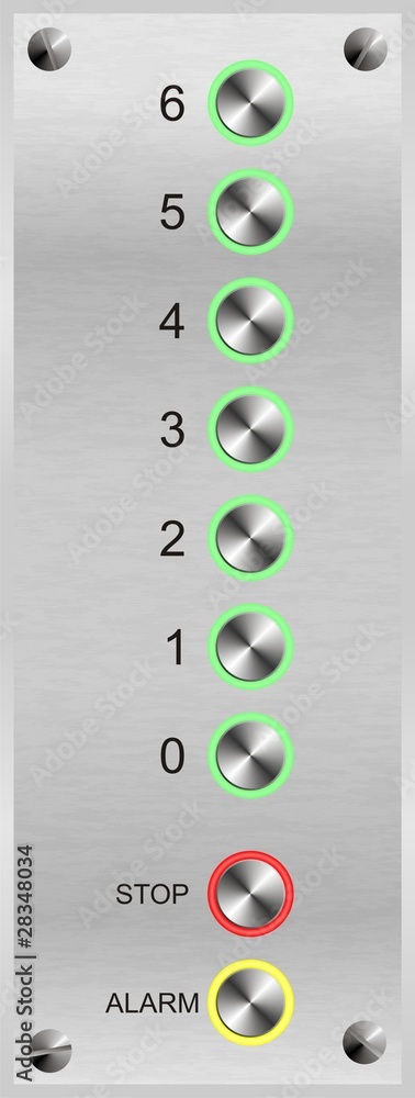 Elevator button