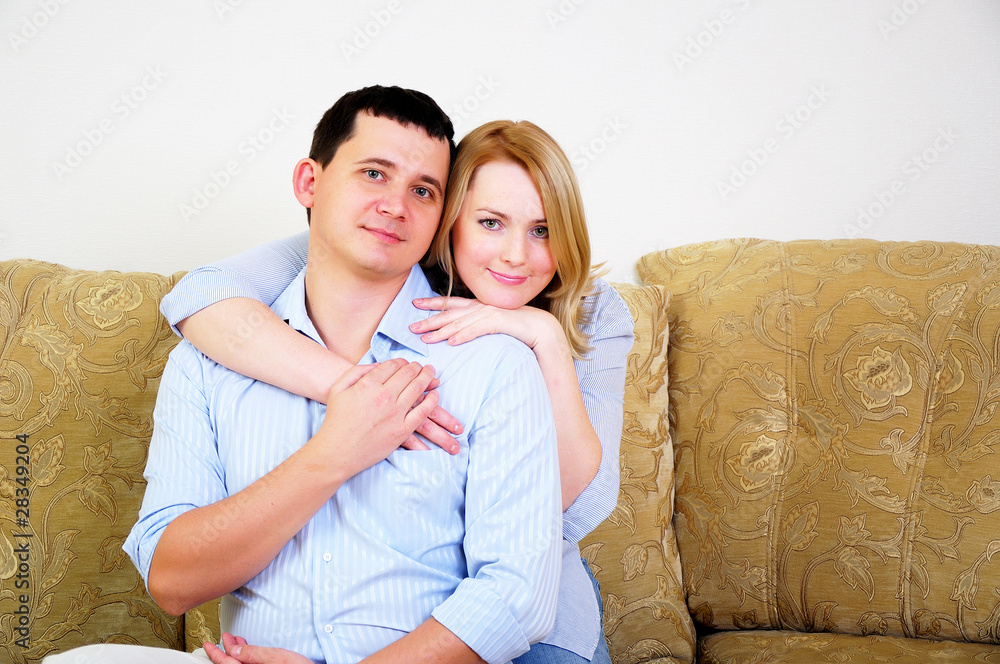 young couple spends time together young couple spends time together