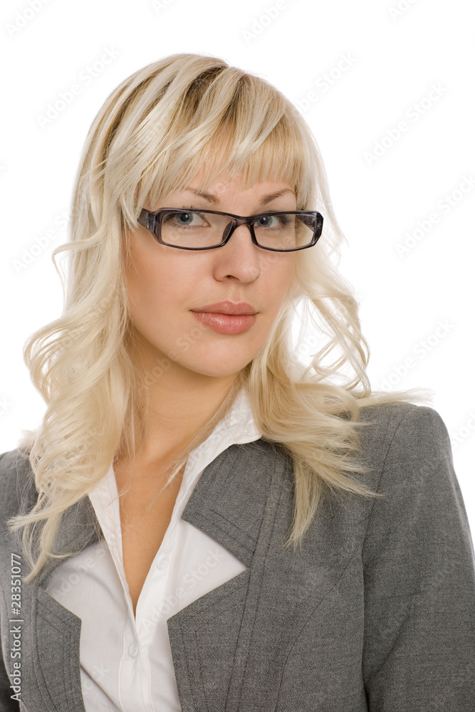 Attractive young businesswoman
