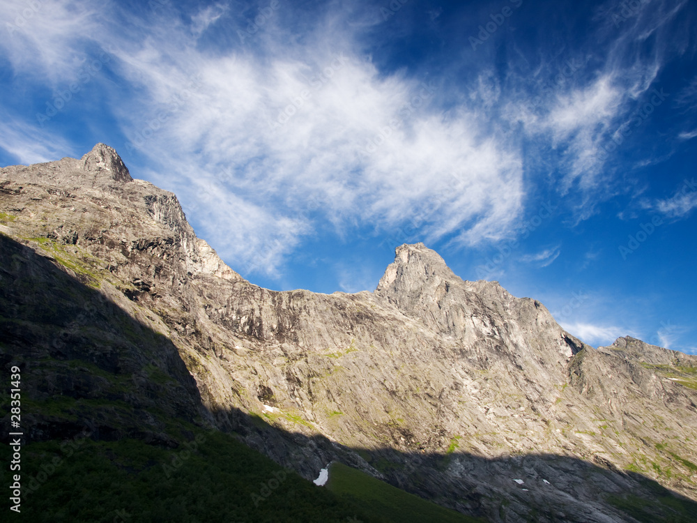 Mountains in Romsdalen