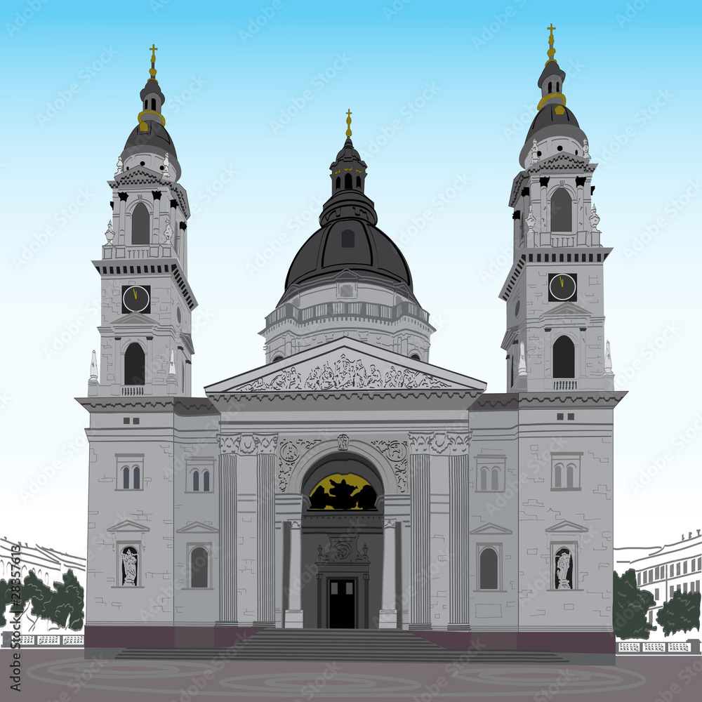 St. Stephen's basilica, Budapest, Hungary St. Stephen's basilica, Budapest, Hungary