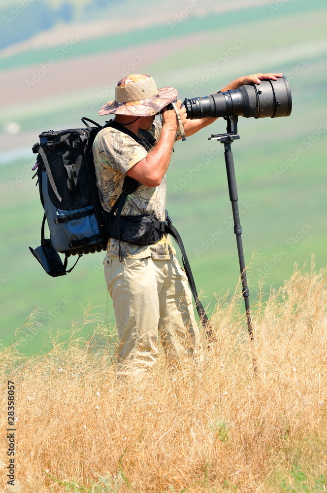 wildlife photographer outdoor