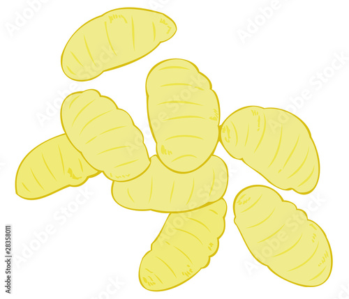 Potato dumplings. Potato Gnocchi.