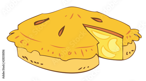 Grandmother's tart.