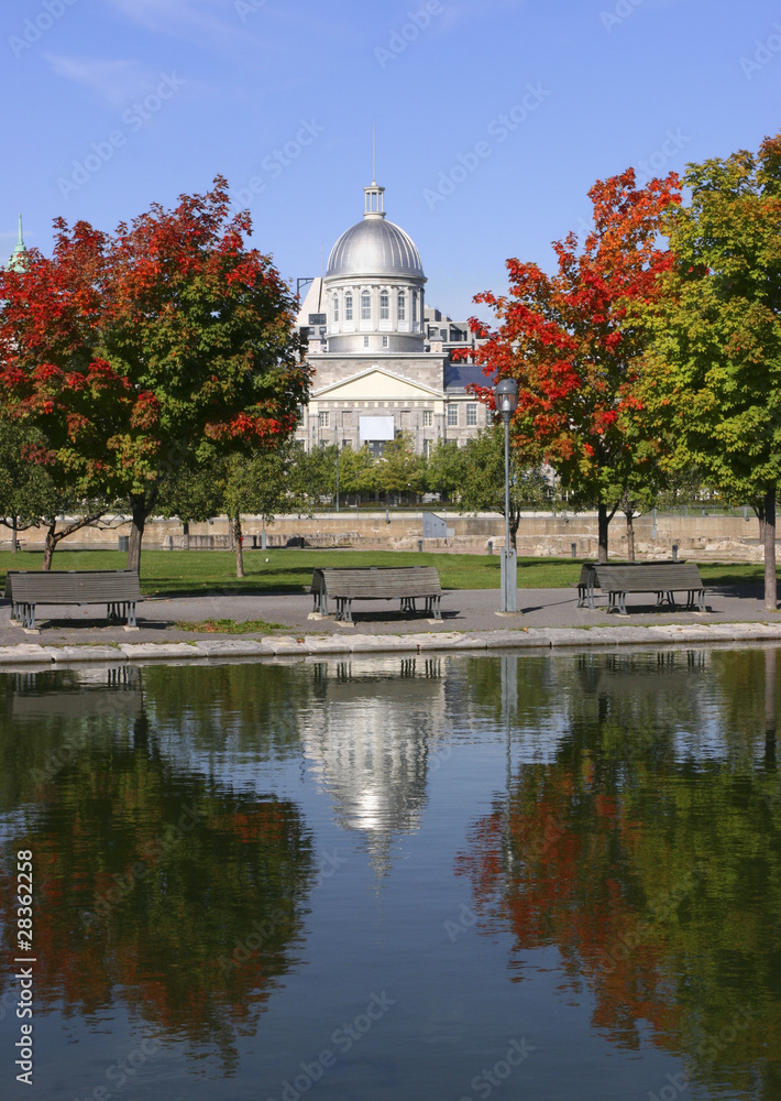 Marche Bonsecours at autumn, Montreal