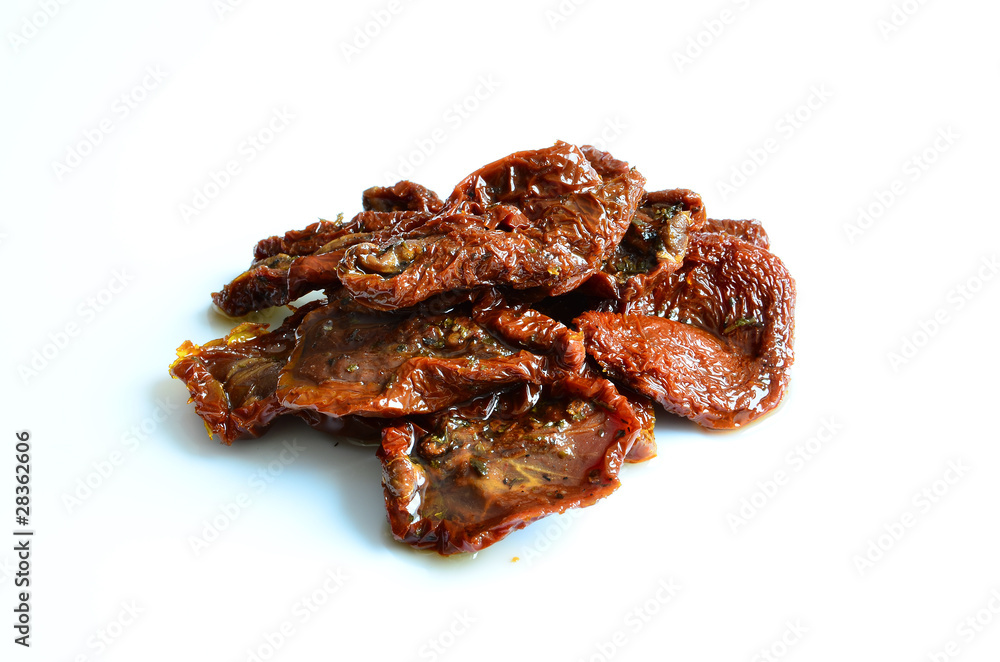 Dried tomatoes in olive oil