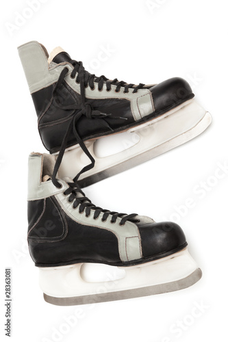 black skates