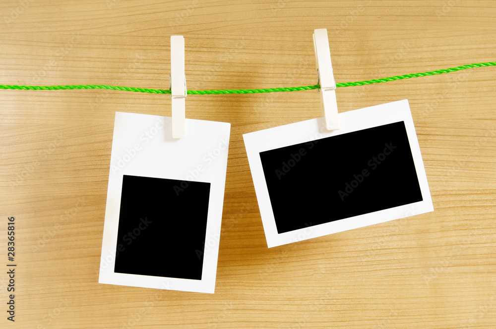 Designer concept - blank photo frames for your photos Designer concept - blank photo frames for your photos