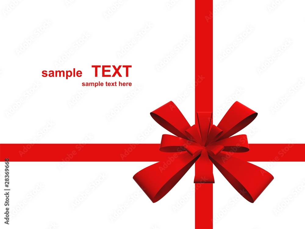 High resolution conceptual ribbon isolated High resolution conceptual ribbon isolated