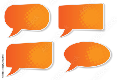 Speech bubbles