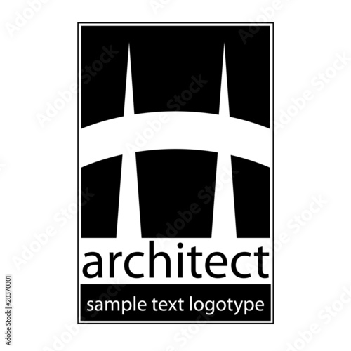 Logo architect, manufacturer or engineer # vector