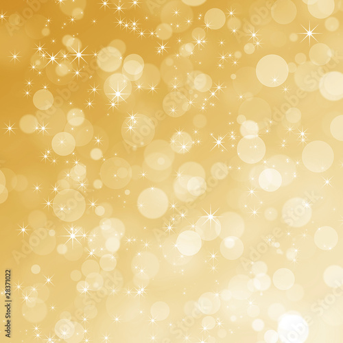 Abstract gold Christmas background