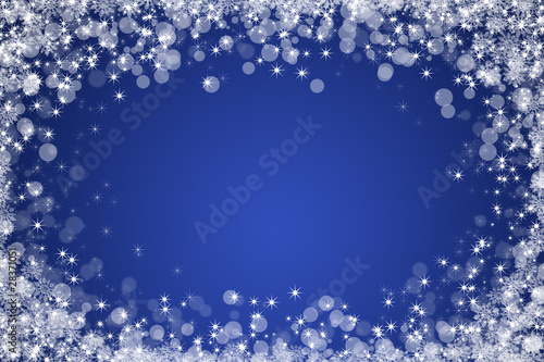 Fototapeta Naklejka Na Ścianę i Meble -  blue winter abstract background
