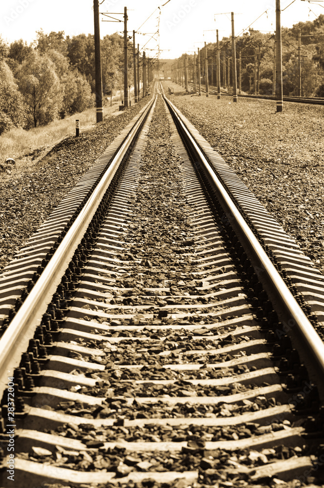 Obraz premium railway