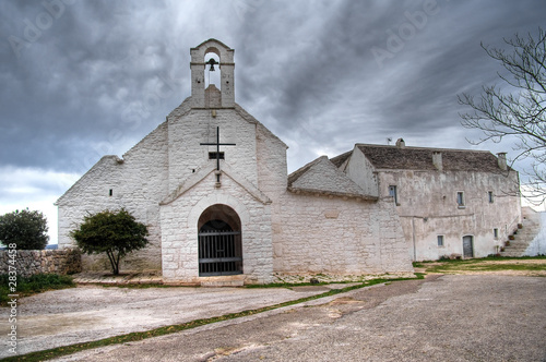 St. Maria di Barsento Church. Noci. Apulia. photo