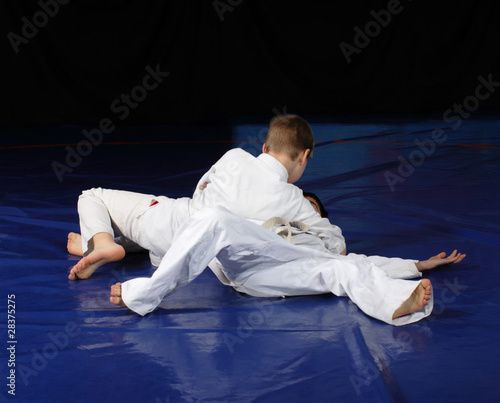 Judo fighting competition