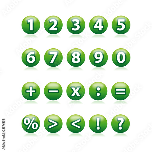 icone numeri