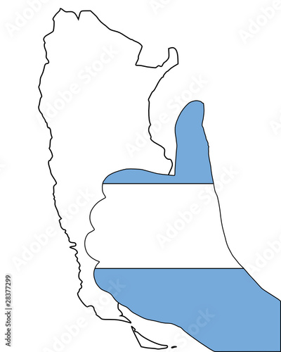 Argentinisches Handzeichen