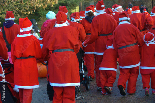 Group of santas