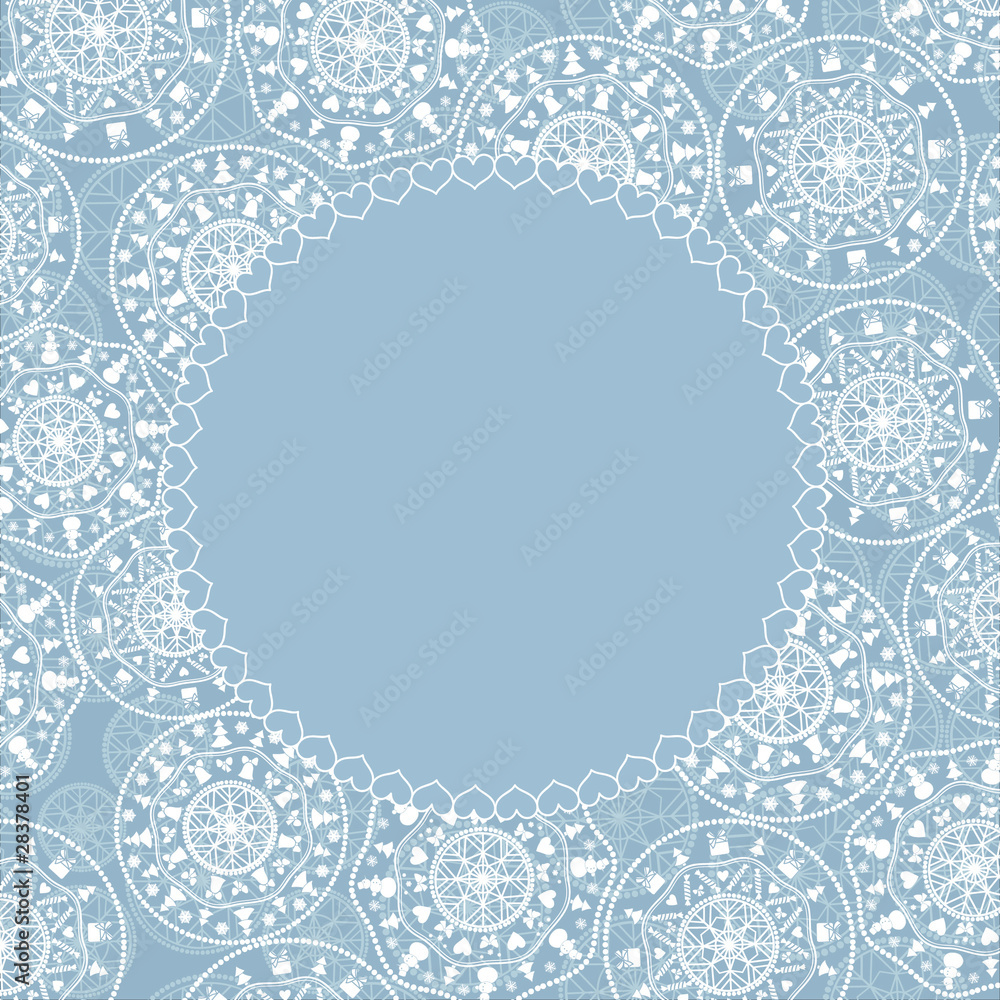 Template frame design for xmas card Template frame design for xmas card