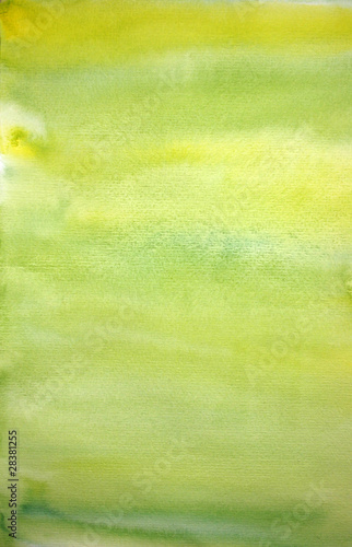 Watercolor lemon hand painted art background for scrapbooking