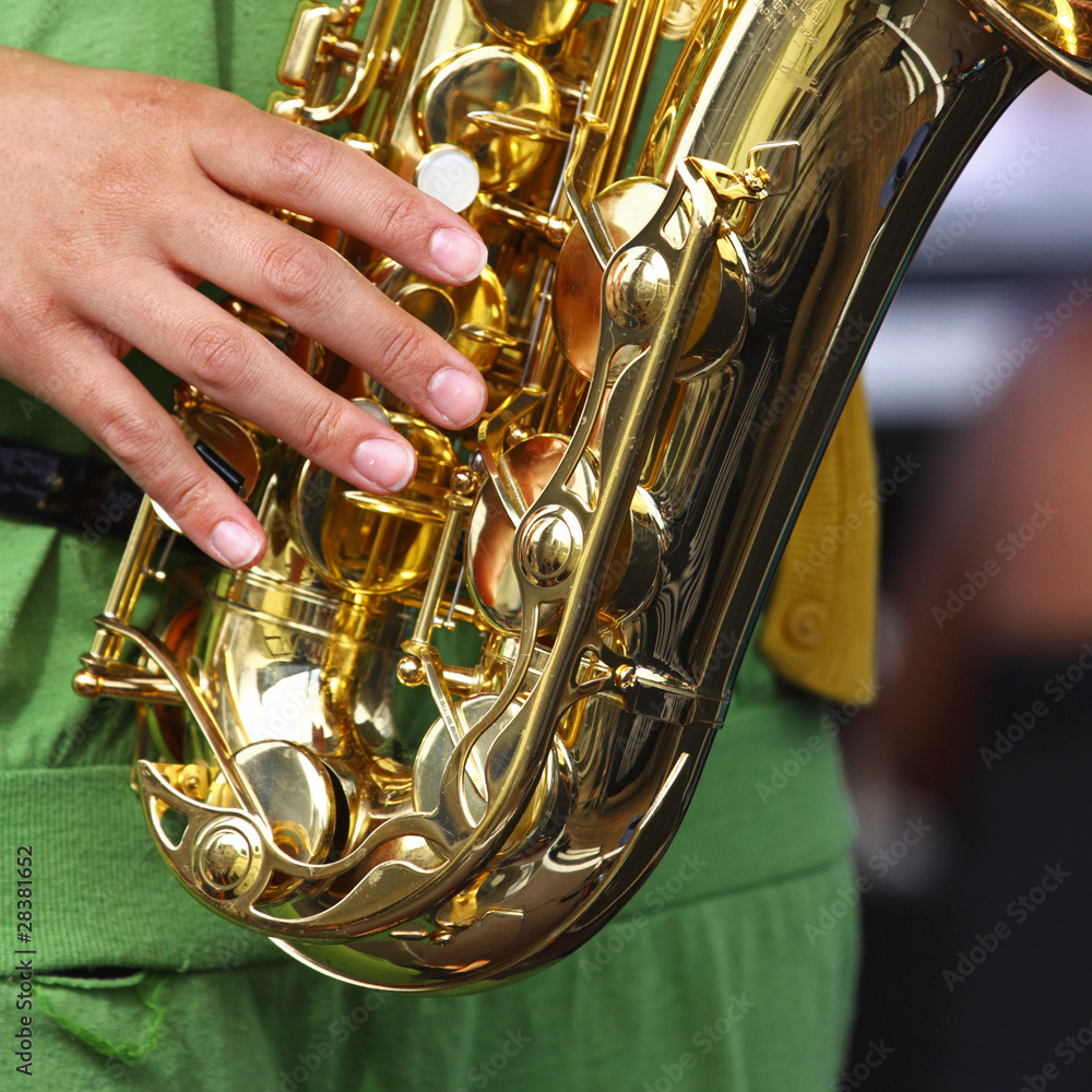 Fototapeta premium Saxophonist