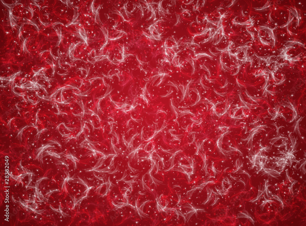 Red christmas winter abstract background