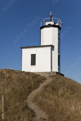 Lighthouse With Dirt Path