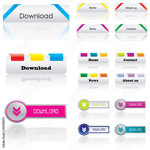 Premium web buttons