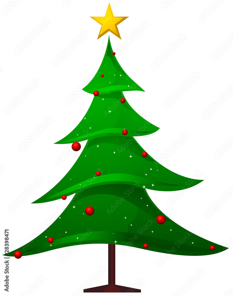 Fototapeta premium Christmas Tree Design