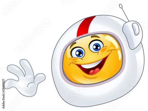 Astronaut emoticon