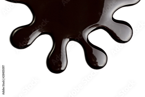 chocolate syrup leaking stain dirty sweet food