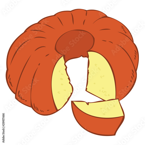 Ring-shaped Cake.