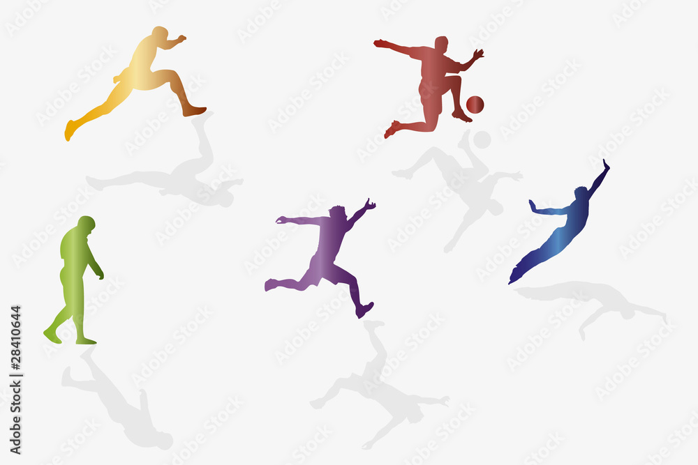 high quality sport silhouettes
